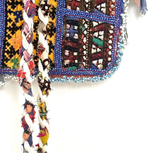 imayin Luxury Ethnic Handcraft Beaded Patchwork Crossbody Bag EUC - Picture 10 of 14